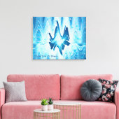 Toile Lac glaciaire (Insitu(Salon))