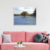 Toile Lac Iron Mountain (Insitu(Salon))