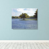 Toile Lac Iron Mountain (Insitu (Plancher de Bois))