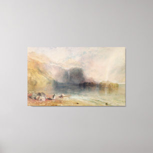 Toile Lac joseph Mallord William Turner   Keswick, Cumb