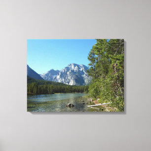 Toile Lac Leigh au Parc national de Grand Teton