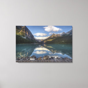 Toile Lac Louise au lever du soleil, Parc national de Ba