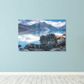 Toile Lac McDonald (Insitu (Plancher de Bois))