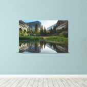 Toile Lac Mirror, Yosemite (Insitu (Plancher de Bois))