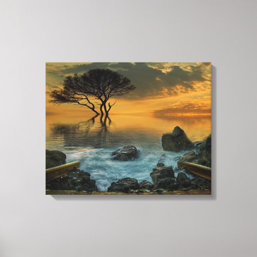 Toile Lac Misty (Recto)