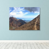 Toile Lac Mono du col Koip Peak - Sierra (Insitu (Plancher de Bois))