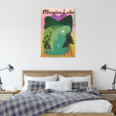 Toile Lac Moraine Canada (Insitu(Chambre))