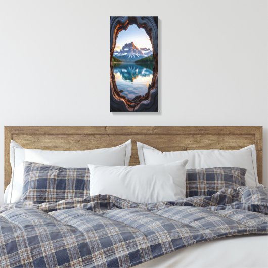Toile Lac Mountain (Insitu(Chambre))