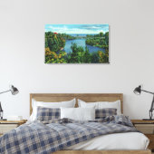 Toile Lac Ontario et Durand Eastman Park (Insitu(Chambre))