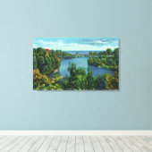 Toile Lac Ontario et Durand Eastman Park (Insitu (Plancher de Bois))