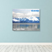 Toile Lac Pend Oreille Winter (Insitu (Plancher de Bois))