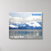 Toile Lac Pend Oreille Winter (Recto)