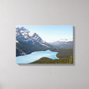 Toile Lac Peyto - Parc national de Banff, Alberta, Canad