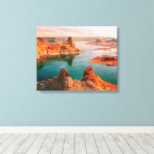 Toile Lac Powell Arizona (Insitu (Plancher de Bois))