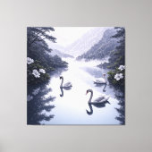 Toile Lac Sérénité (Recto)