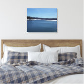 Toile Lac Shaver en hiver (Insitu(Chambre))