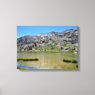 Toile Lac Shell, col Tioga, Californie
