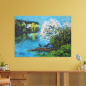 Toile Lac Spring (Insitu(Salon))