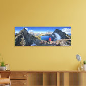 Toile Lac Sue Vue sur 2 - Parc national des Glaciers (Insitu(Salon))