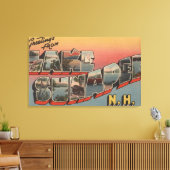 Toile Lac Sunapee, New Hampshire - Grande Lettre (Insitu(Salon))