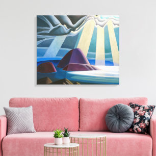 Toile Lac Supérieur Lawren Harris Photo imprimée
