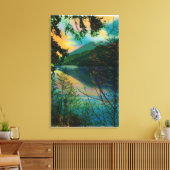 Toile Lac Sutherland nouveau Port Angeles, WA (Insitu(Salon))