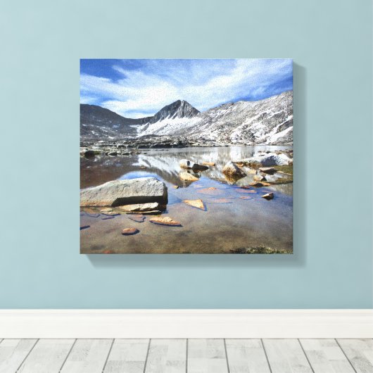 Toile Lac Vee - Sierra (Insitu (Plancher de Bois))