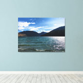 Toile Lac Wallowa (Insitu (Plancher de Bois))