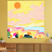 Toile L'acceptation de Sun (Insitu(Salon))
