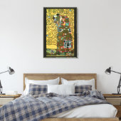 Toile L'accomplissement alias L'étreinte par Gustav Klim (Insitu(Chambre))