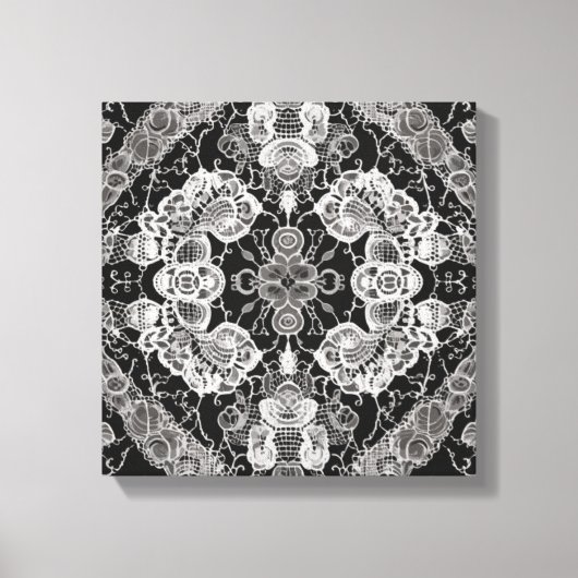 Toile Lace Floral Harmony (Recto)