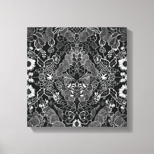 Toile Lace Floral Harmony (Recto)