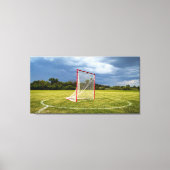 Toile Lacrosse Goal Vibrant Outdoor Scenic Photo (Recto)