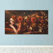 Toile L'Adieu Silencieux du Poisson Céleste (Insitu (Plancher de Bois))