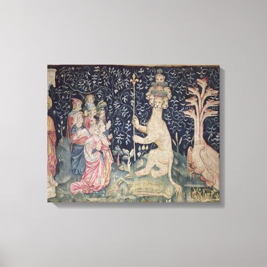 Toile L'Adoration de la Bête (Recto)