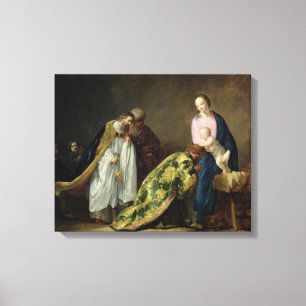 Toile L'Adoration des Mages, 1638