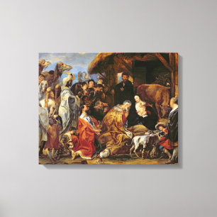 Toile L'adoration des Magi
