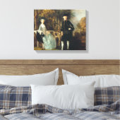 Toile Lady Lloyd et son fils, Richard Savage Lloyd, de H (Insitu(Chambre))