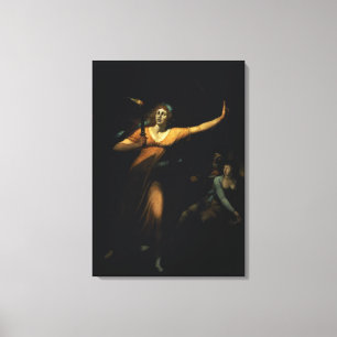 Toile Lady Macbeth Sleepwalk, 1783 (huile sur toile)