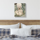 Toile Lady Mouse dans un bonnet de nuit (par Beatrix Pot (Insitu(Chambre))