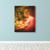 TOILE LADY OD ELCHE ESPAGNE MYSTÈRE ART CANVAS (Insitu (Plancher de Bois))