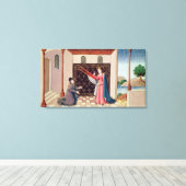 Toile Lady Philosophie offre aux ailes de Boethius (Insitu (Plancher de Bois))