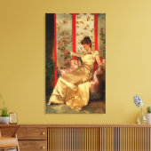 Toile Lady Reading (Insitu(Salon))