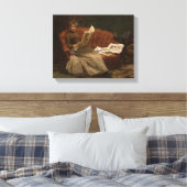 Toile Lady Reading (Insitu(Chambre))