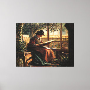 Toile Lady Reading