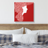 Toile Lady Red (Insitu(Chambre))