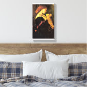 Toile Lady screech Owl peinture antique (Insitu(Chambre))