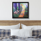 Toile Lady Slippers on the Path (Insitu(Chambre))