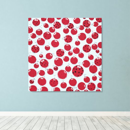 Toile Ladybug Shindig (Insitu (Plancher de Bois))