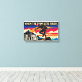 Toile L'Affiche Motivationnelle De L'Étouffement (Insitu (Plancher de Bois))